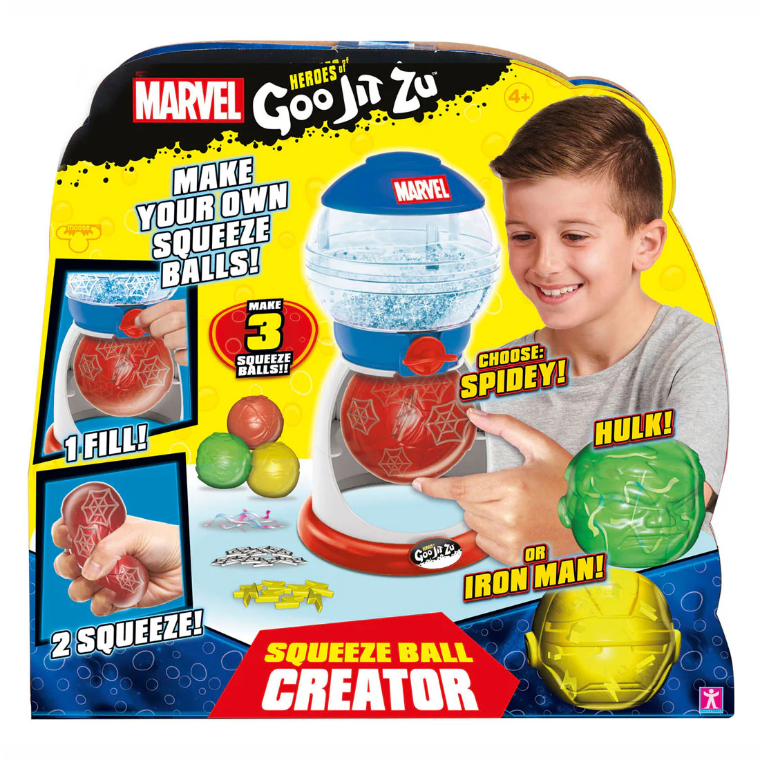 Heroes Of Goo Jit Zu Marvel Squeez-A-Ball Maker