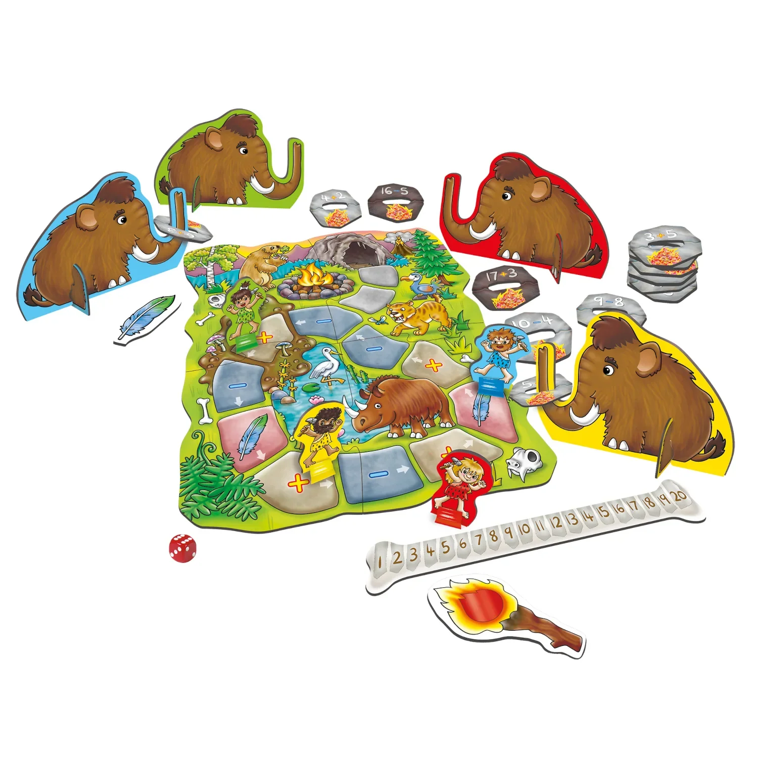 Orchard Toys Mammoth Maths Game - Image 2