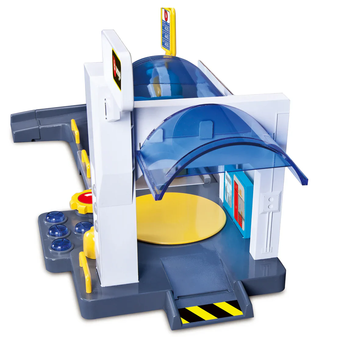 1:43 Street Fire Car Wash Playset Garage - Image 4