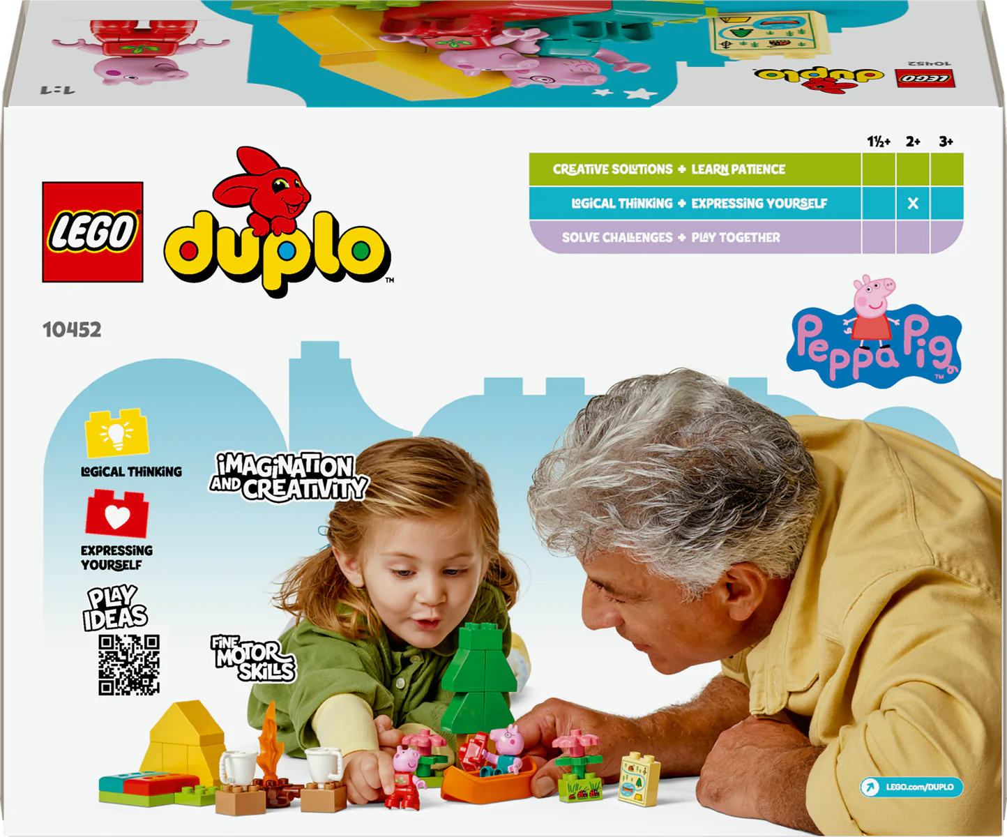 LEGO DUPLO Peppa Pig Camping Trip Building Toy 10452 - Image 3