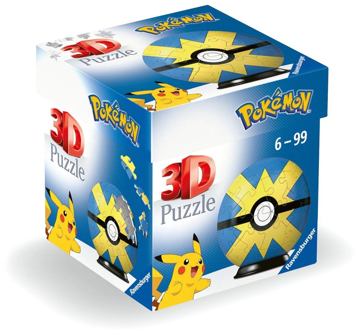 Ravensburger Pokemon Quick Ball 54 Piece 3D Jigsaw Puzzle