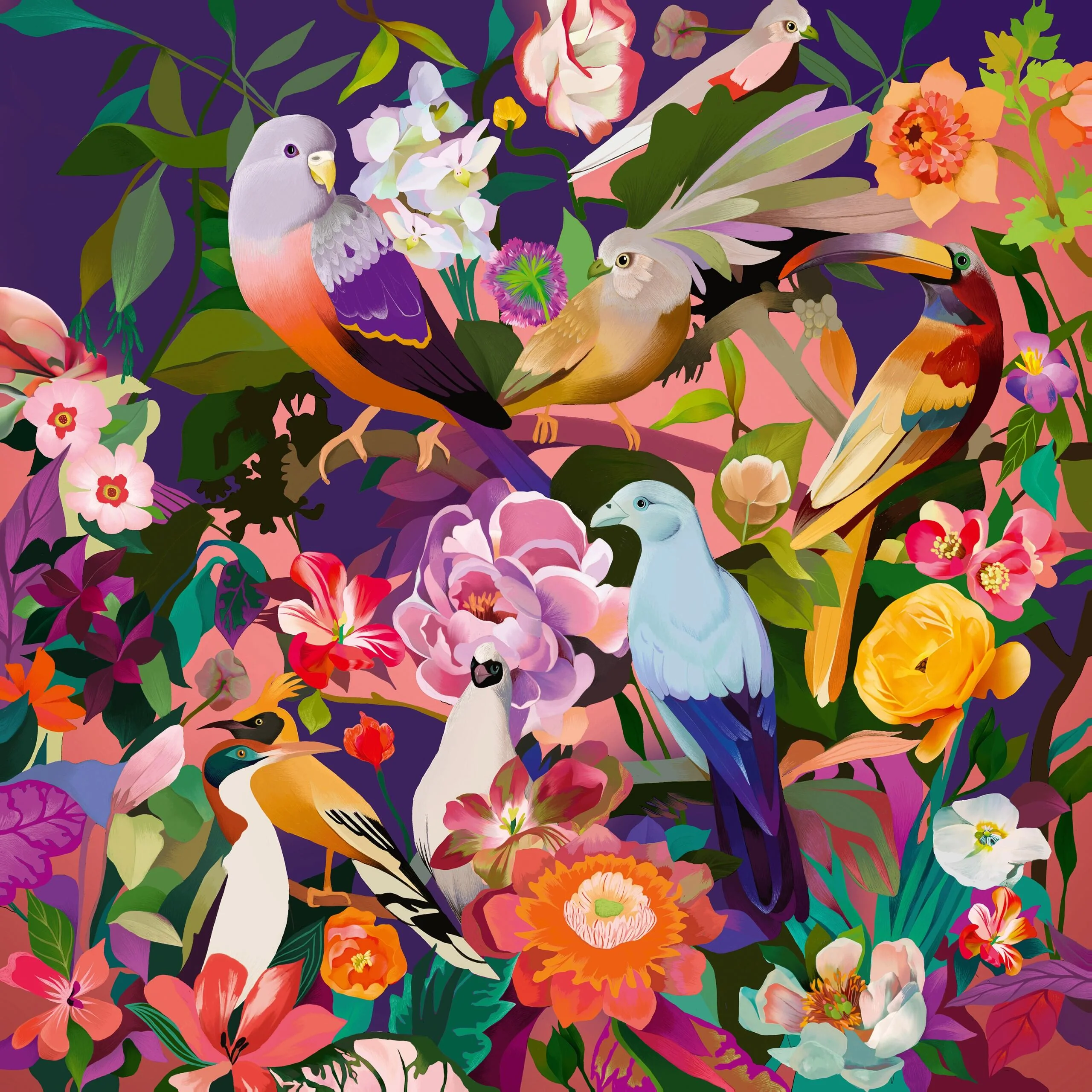 Bird Watching 750pc Large Format Puzzle - Image 2