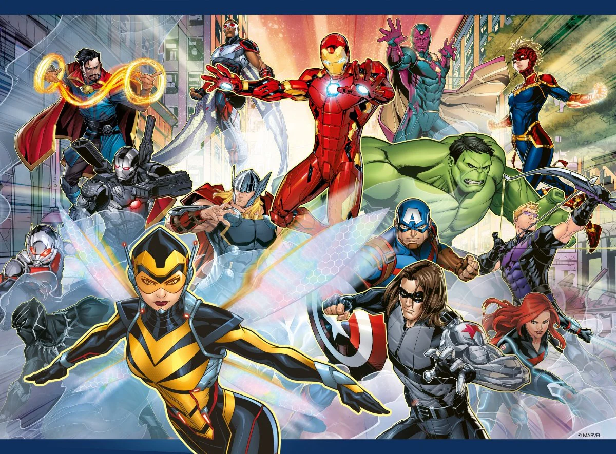 Avengers Superheroes in Action, 100pc XXL - Image 2