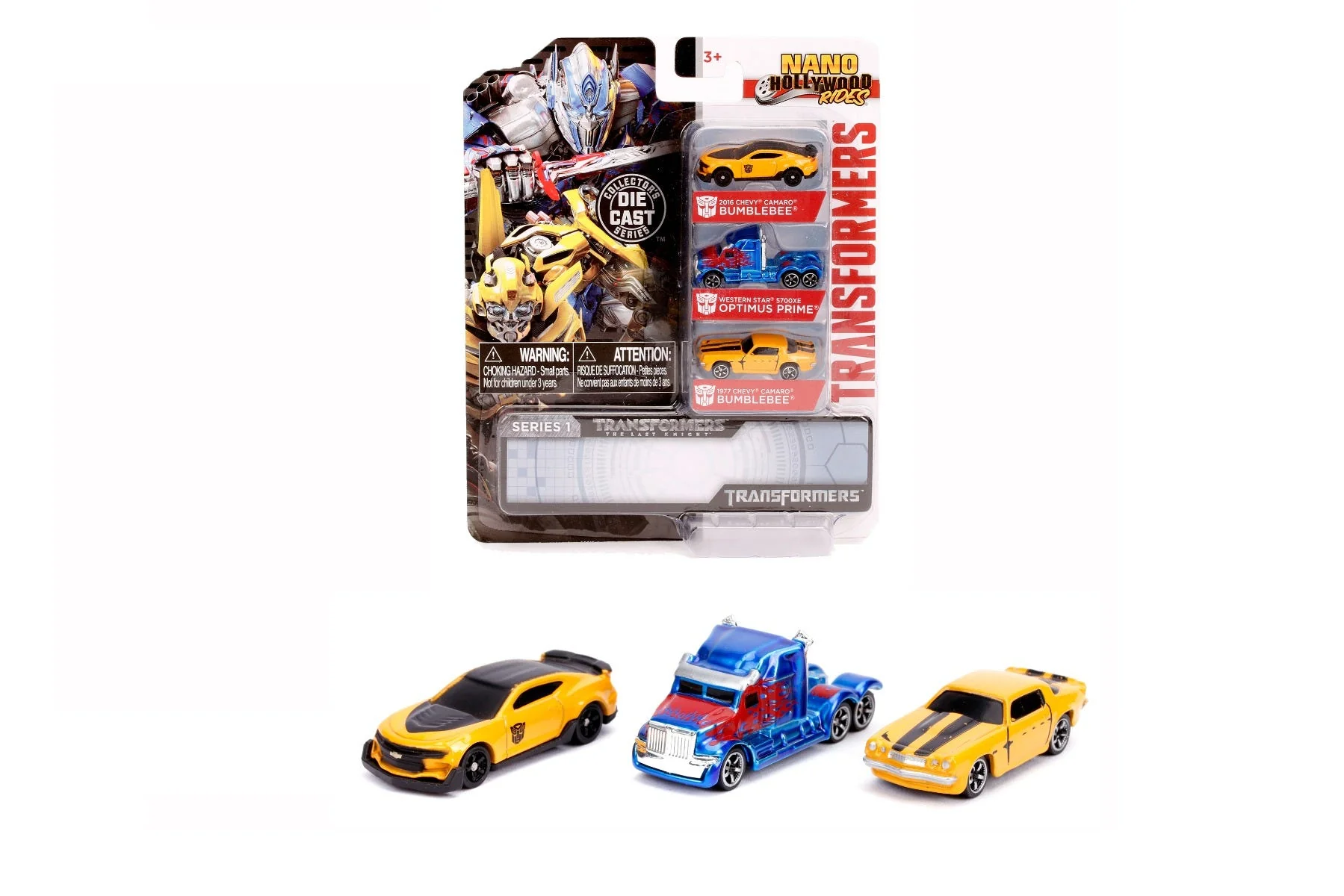 Hollywood Rides Nano Vehicle 3-Pack Asst