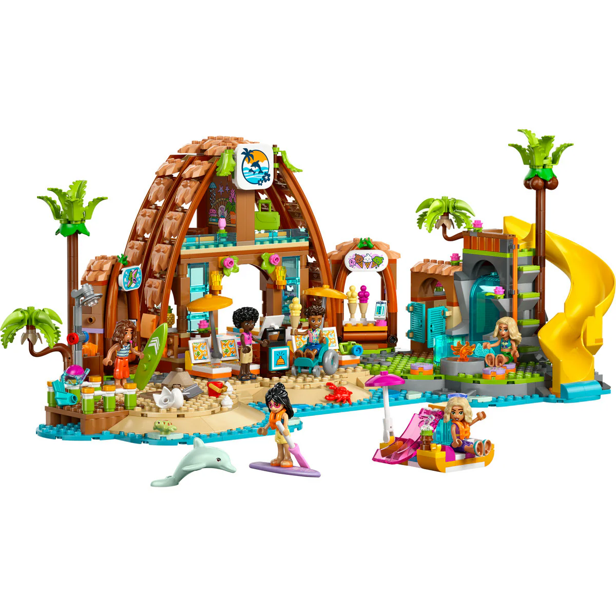 LEGO Friends Family Holiday Beach Resort Building Set 42673 - Image 5
