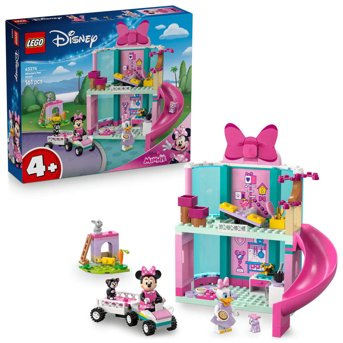 LEGO  Disney Minnie’s Pet Hotel Mickey Mouse Clubhouse Toy Buildable Set 43274 - Image 4