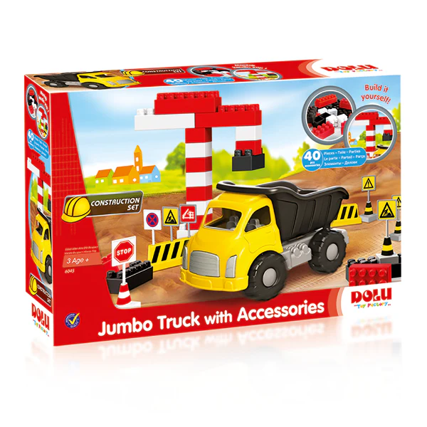Jumbo Truck With Blocks 40 Pcs - Image 2