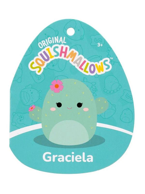 7.5" Squishmallows Graciela Mint Cactus - Image 4