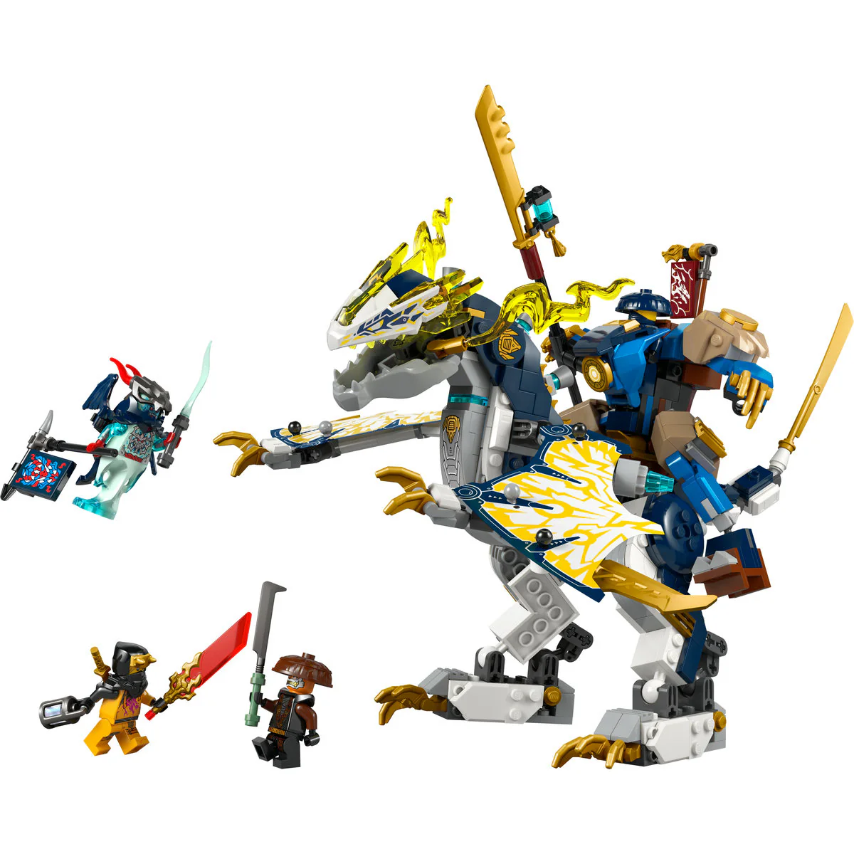 LEGO NINJAGO Rogue’s Mech Dragon Rider Ninja Toy 71843 - Image 5