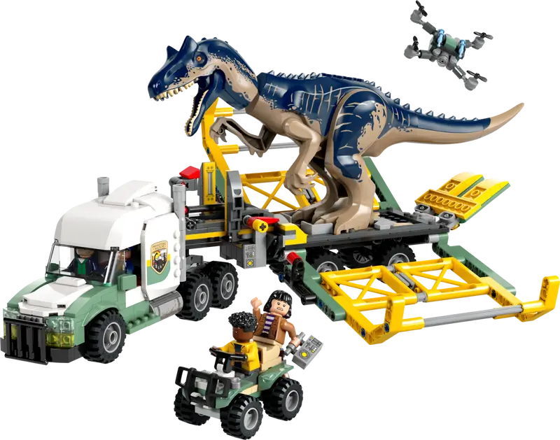 76966 Dinosaur Missions: Allosaurus Transport Truck - Image 2