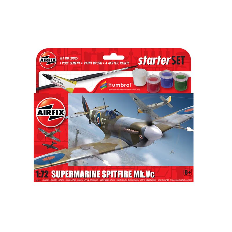 Airfix Starter Set Supermarine Spitfire MkVc
