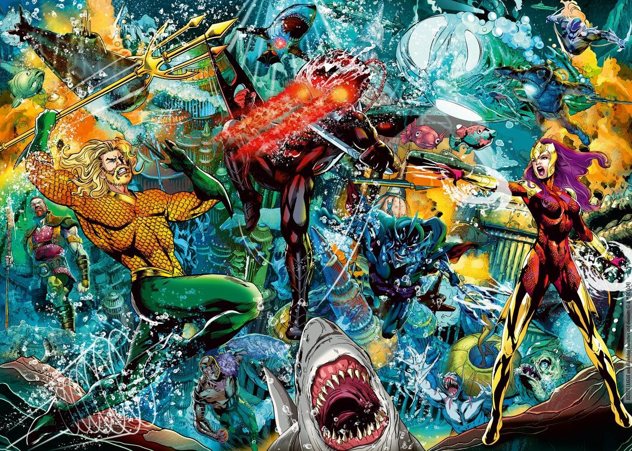 Ravensburger Aquaman Collector's Edition 1000 Piece Jigaw Puzzle - Image 2
