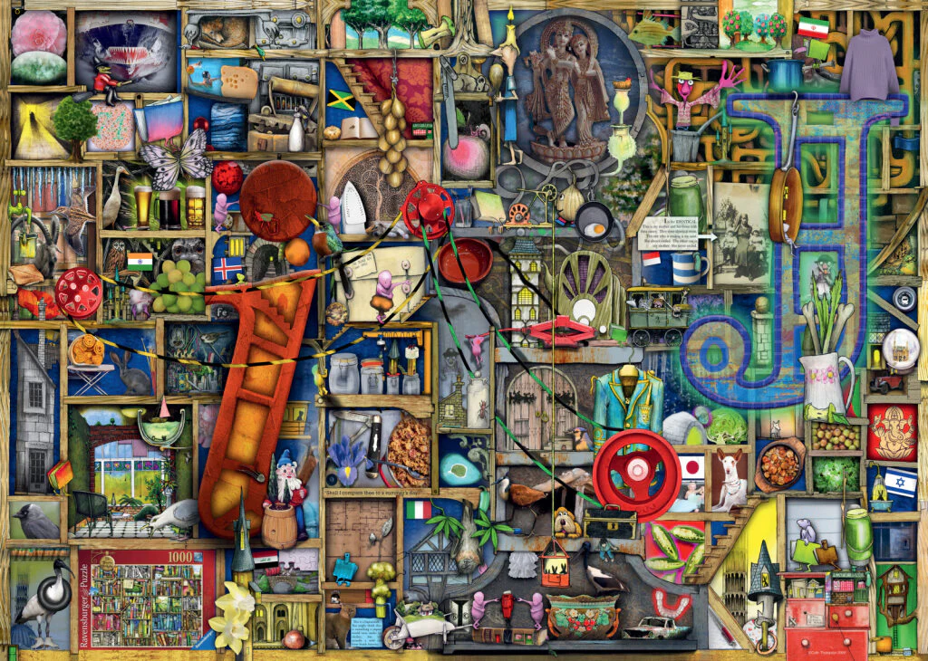 Ravensburger Awesome Alphabet I & J 1000 Piece Jigsaw Puzzle - Image 3