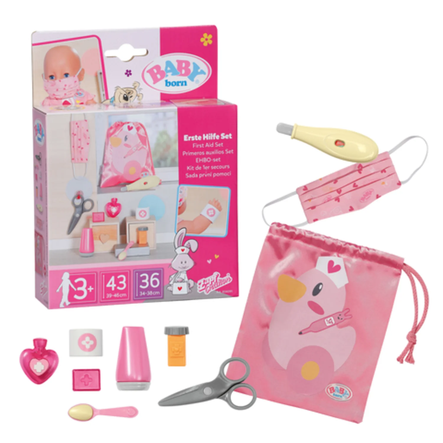 BABY born First Aid Kit 43cm