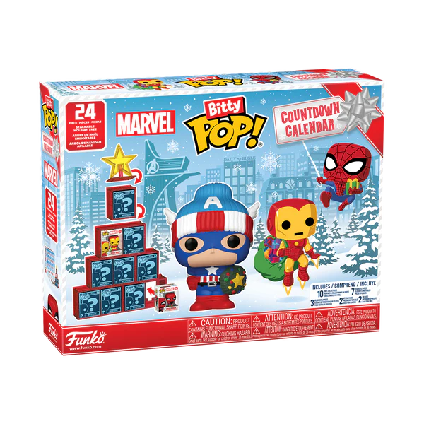 Funko Bitty Pop Countdon Calender Marvel Comics