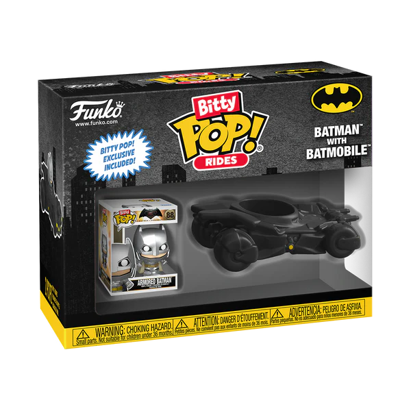 Funko Bitty POP Ride: DC Batman w/ Batmobile