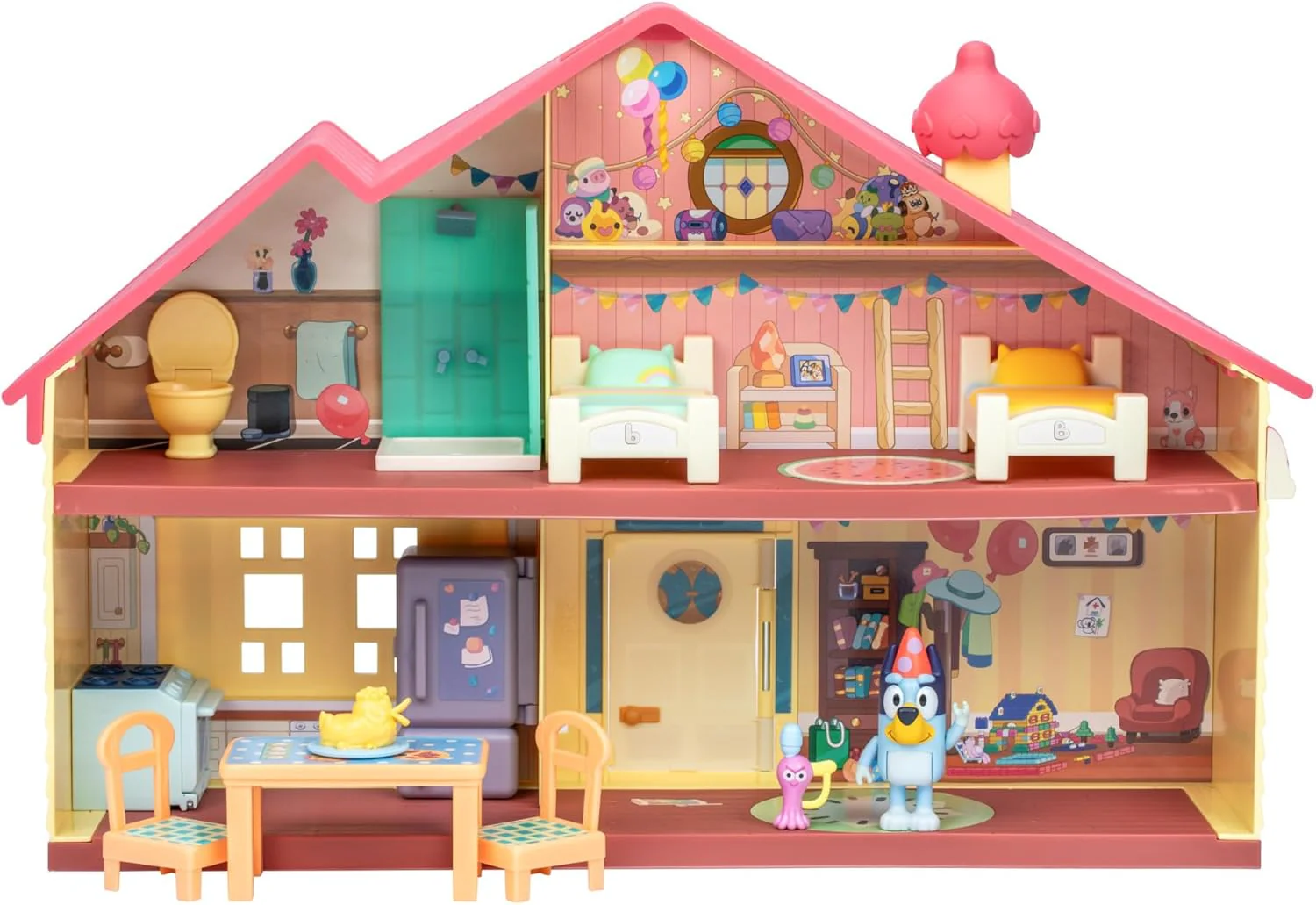 Bluey Series 11 Bluey's Birthday Celebration Home Playset - Image 2