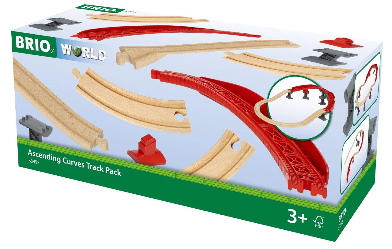 BRIO Ascending Curves Track Pack