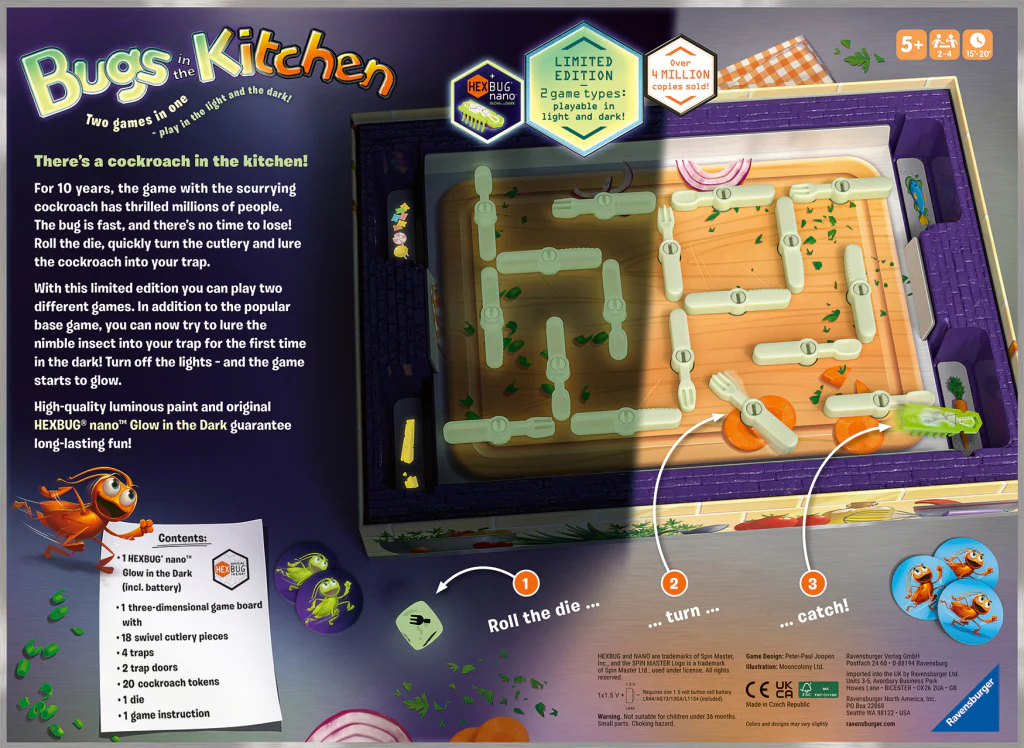 Bugs In The Kitchen - Glow in the Dark - Image 3