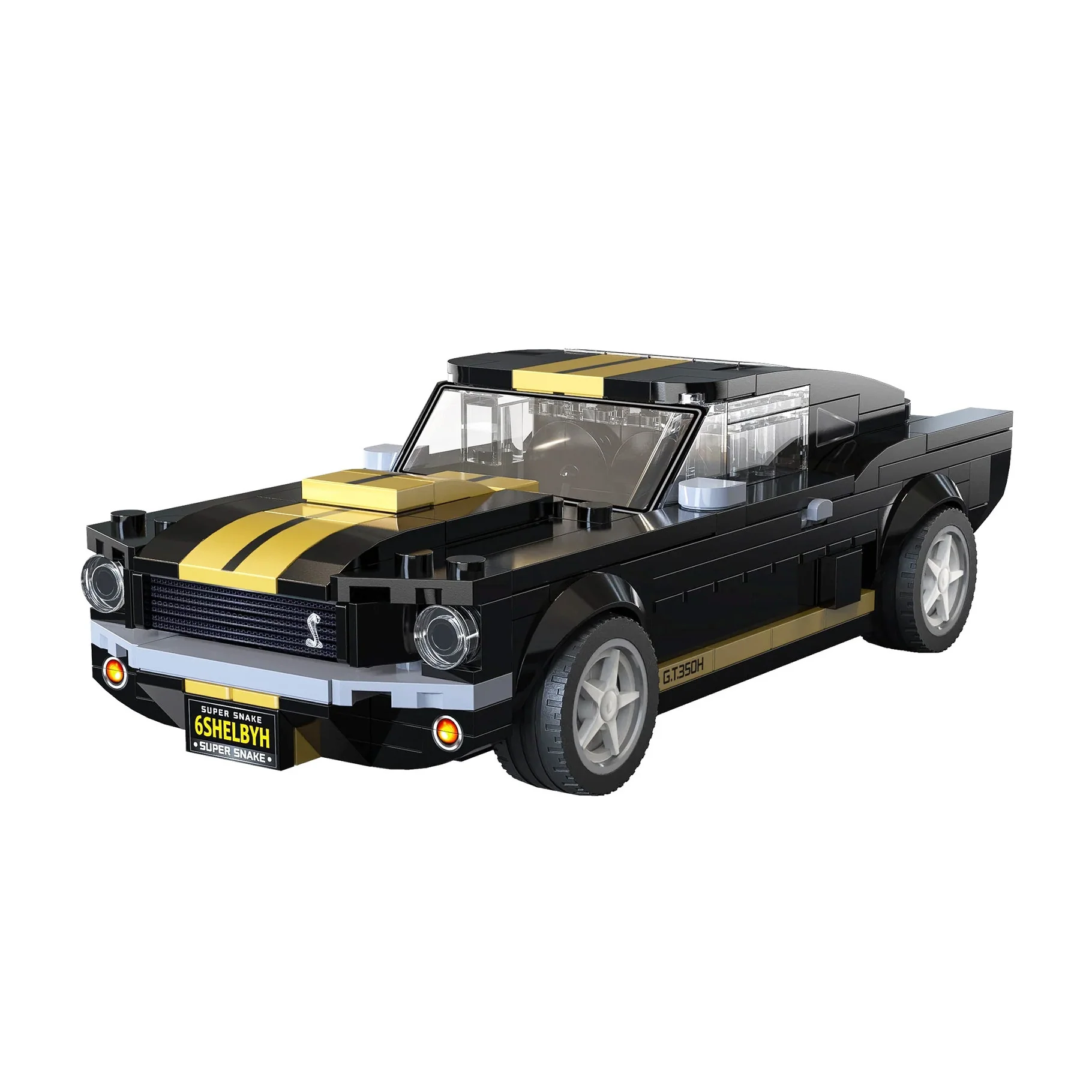 CaDA Ford Shelby Mustang GT350H Building Set 285 Pieces 1:24 Scale - Image 3