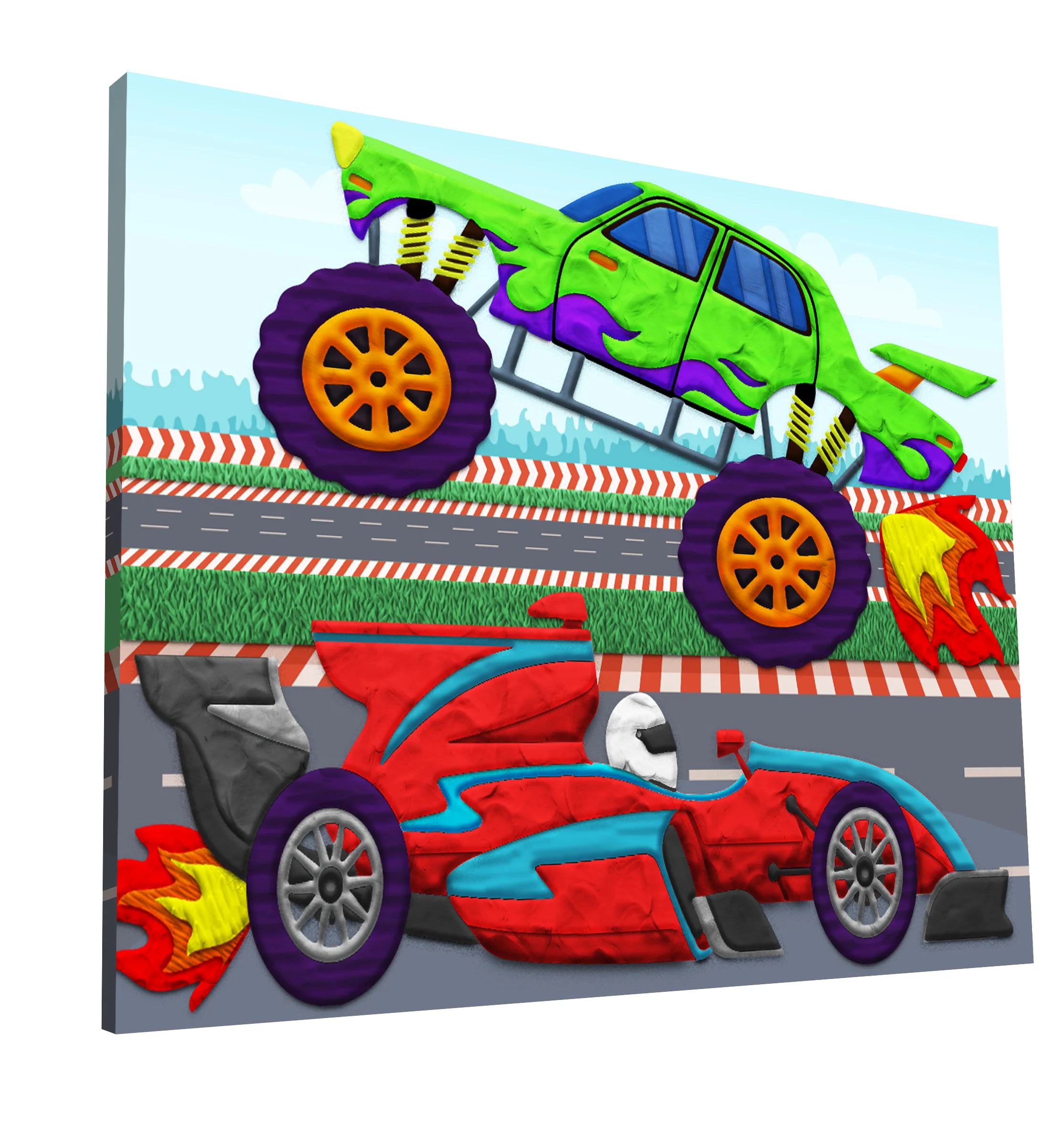Car Clay Painting - Image 4