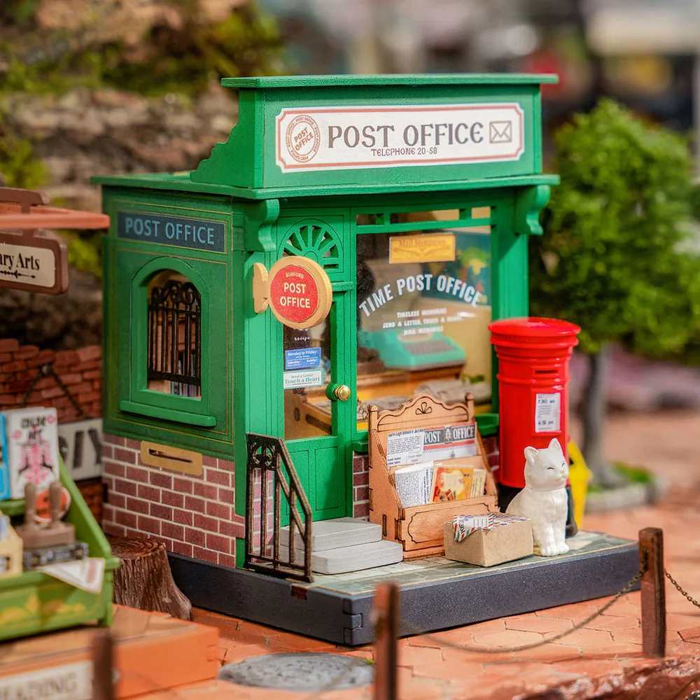 Rolife Century Post Office DIY Miniature House Kit - Image 4