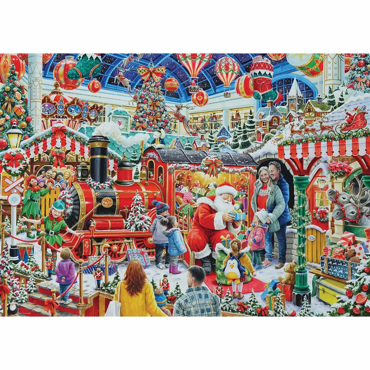 Ravensburger Christmas No: 29 1000 Piece Jigsaw Puzzle - Image 2