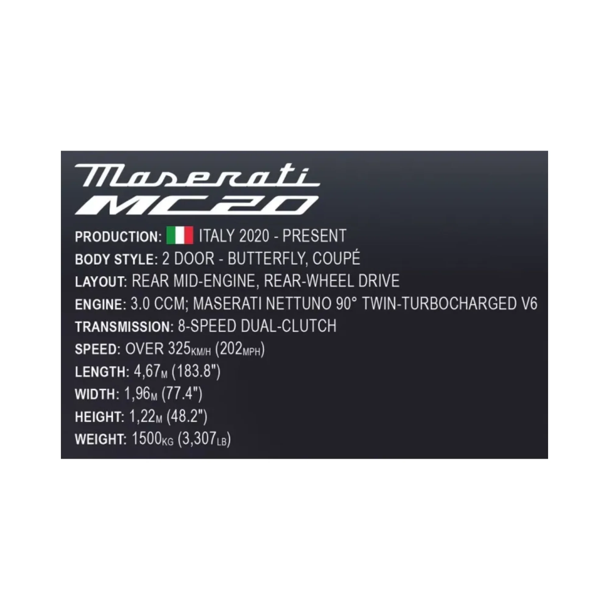 COBI Maserati Mc20 - Image 7