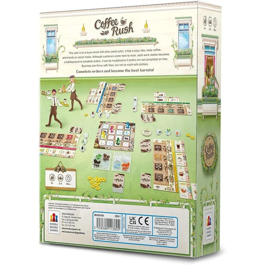 Coffee Rush Board Game - Image 3