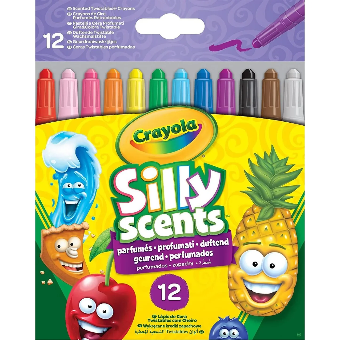 Crayola Silly Scents Mini Twistable Crayons 12 Pack