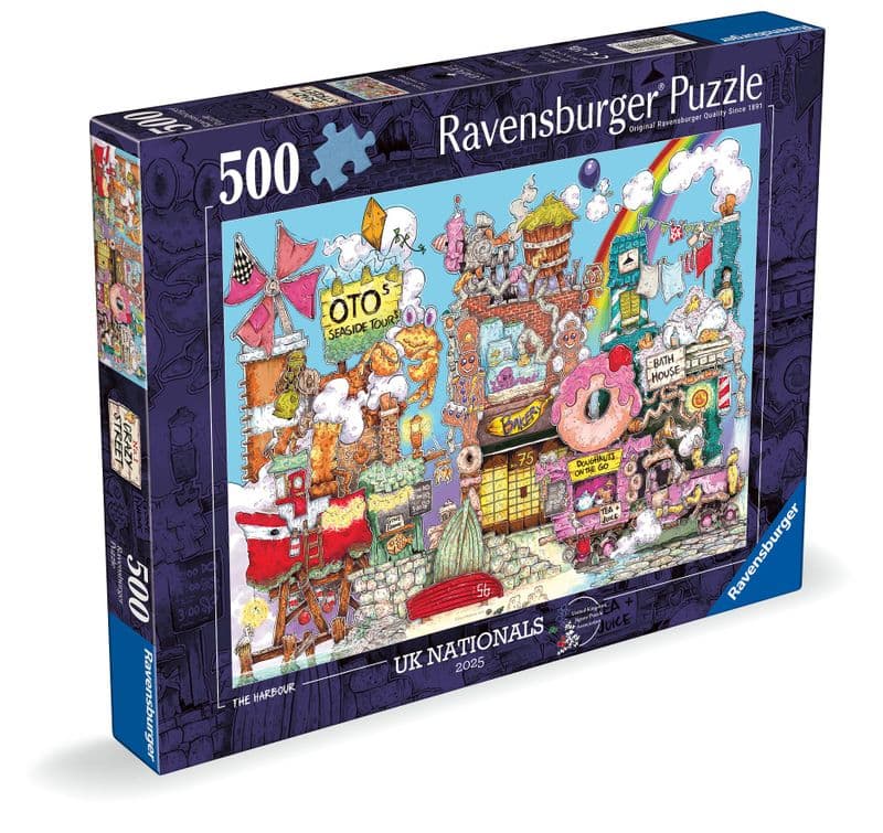 Ravensburger Crazy Street No.1 Harbour 500 Piece Jigsaw Puzzle