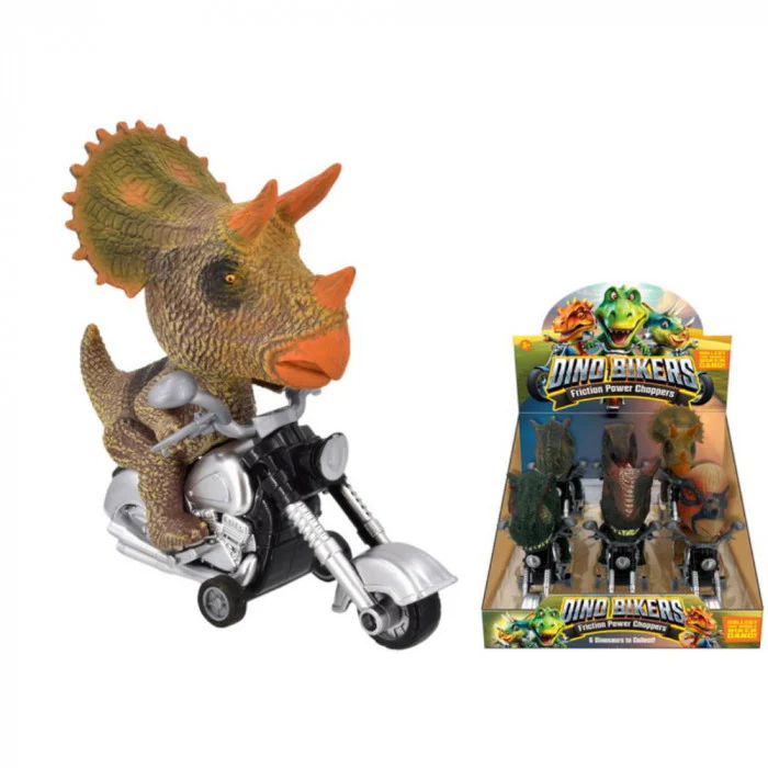 Dino Bikers On Chopper Asst