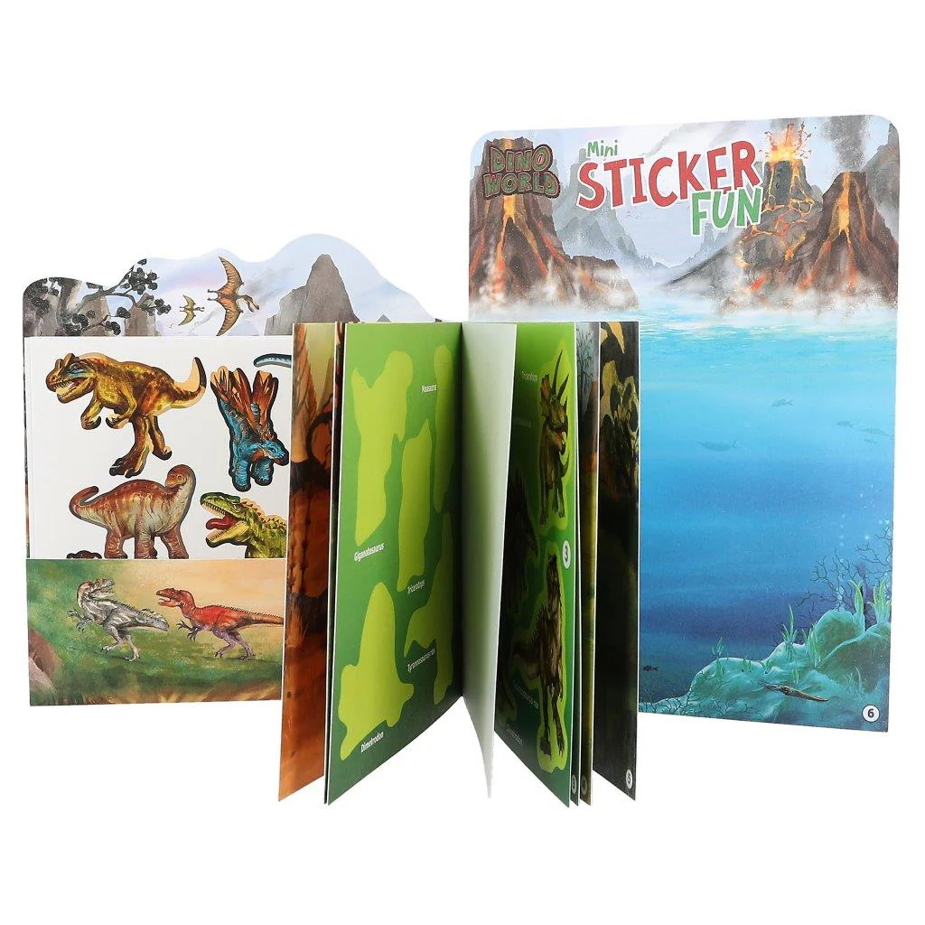 Dino World Mini Sticker-Fun - Image 4