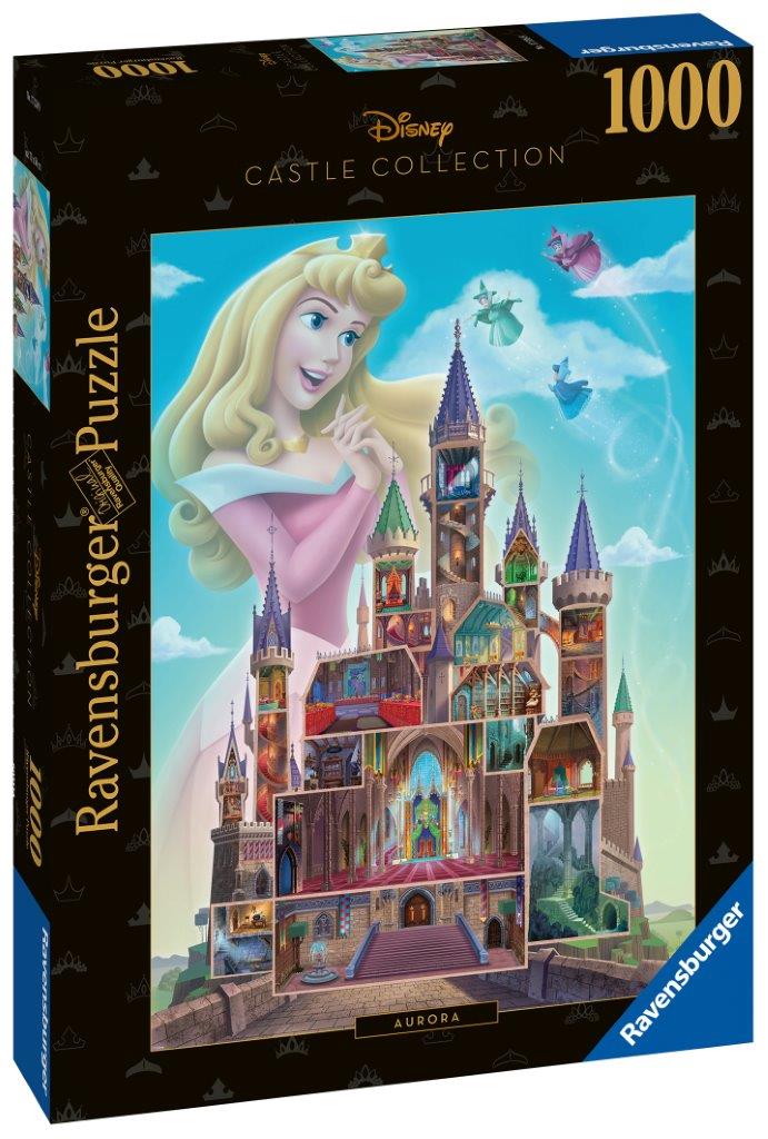 Ravensburger Disney Aurora Castle 1000 Piece Jigsaw Puzzle