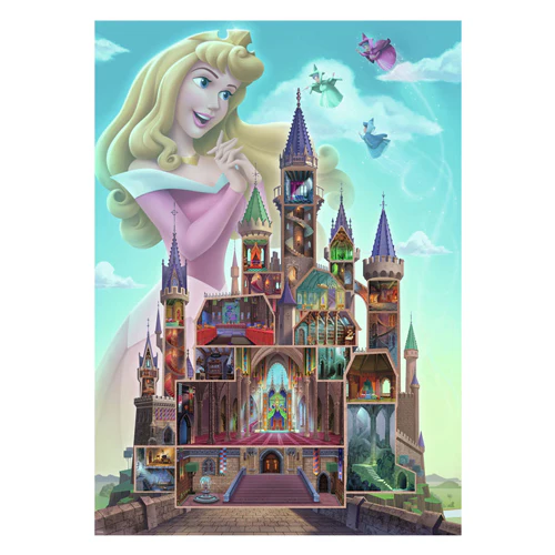 Ravensburger Disney Castles: Aurora 1000 Piece Jigsaw Puzzle - Image 2