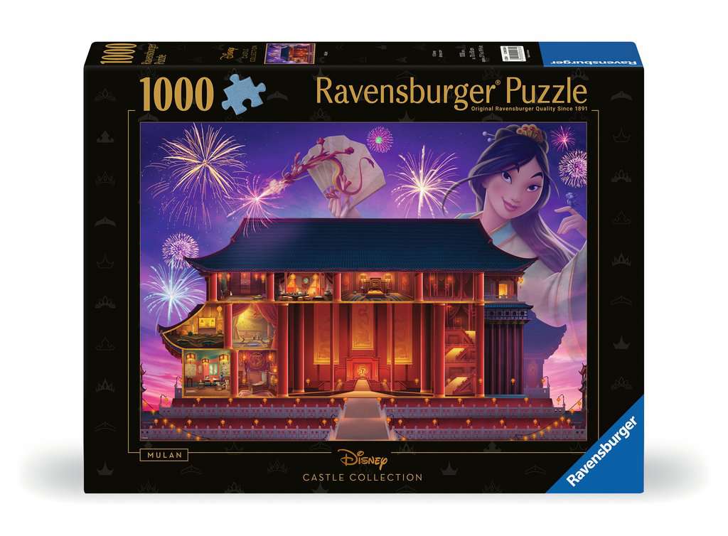 Ravensburger Disney Castles: Mulan 1000 Piece Jigsaw Puzzle