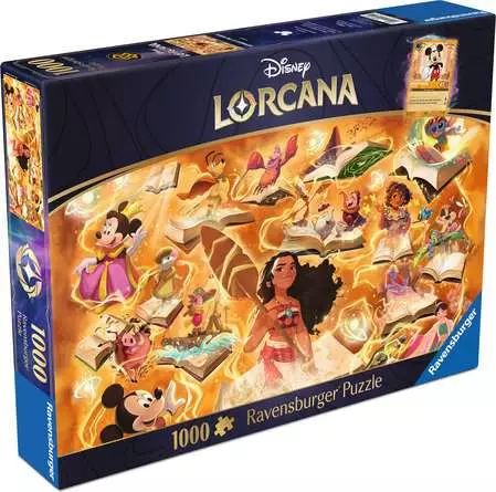 Ravensburger DLC Glimmers of the Realm: Amber 1000 Piece Jigsaw Puzzle
