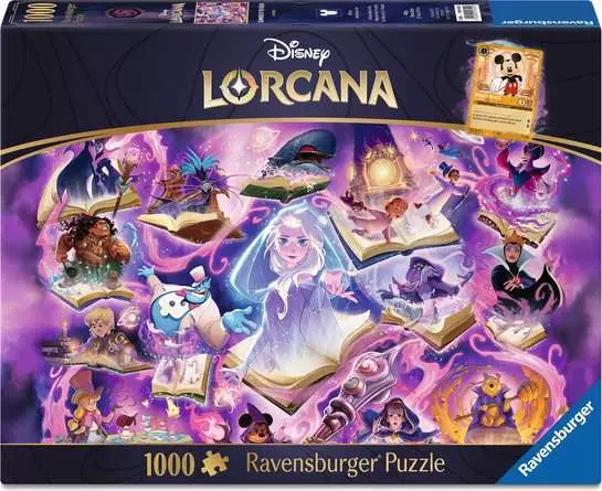 Ravensburger DLC Glimmers of the Realm: Amethyst 1000 Piece Jigsaw Puzzle