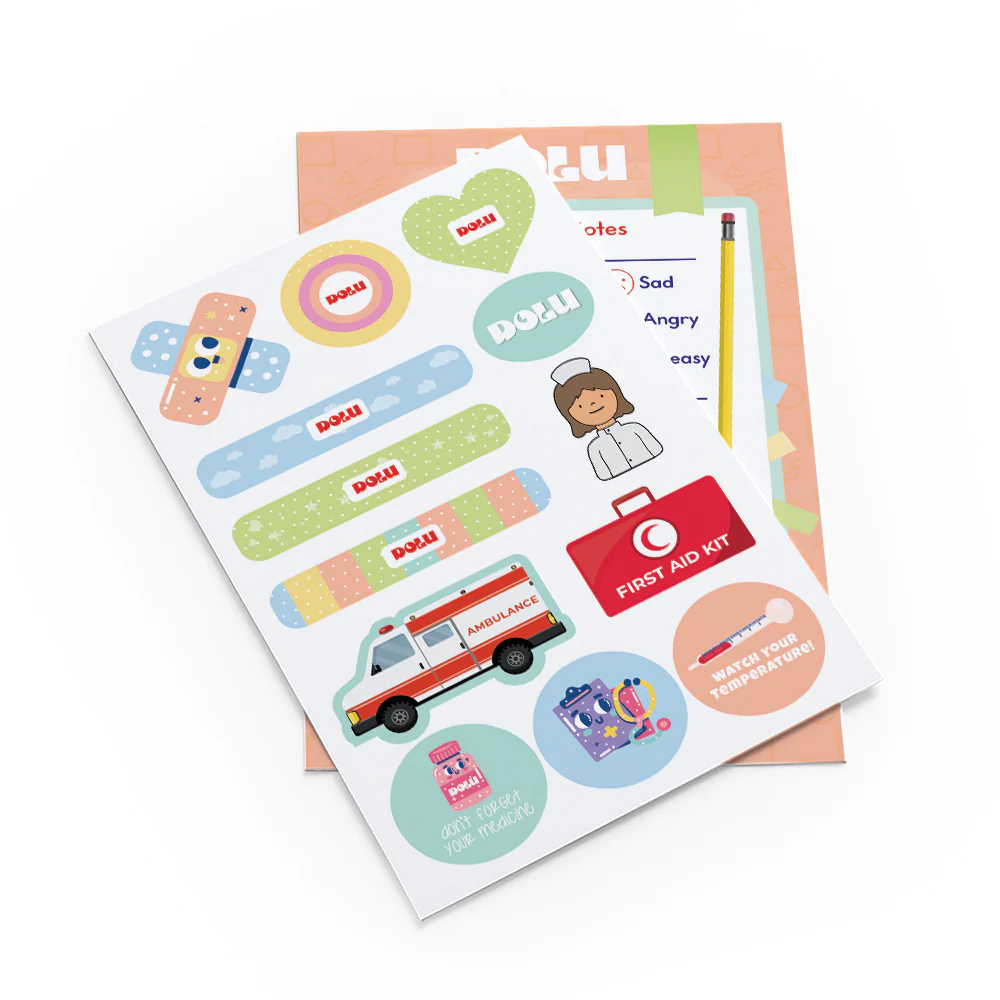 Dolu Doctor Play Set with Carry Case - Image 3