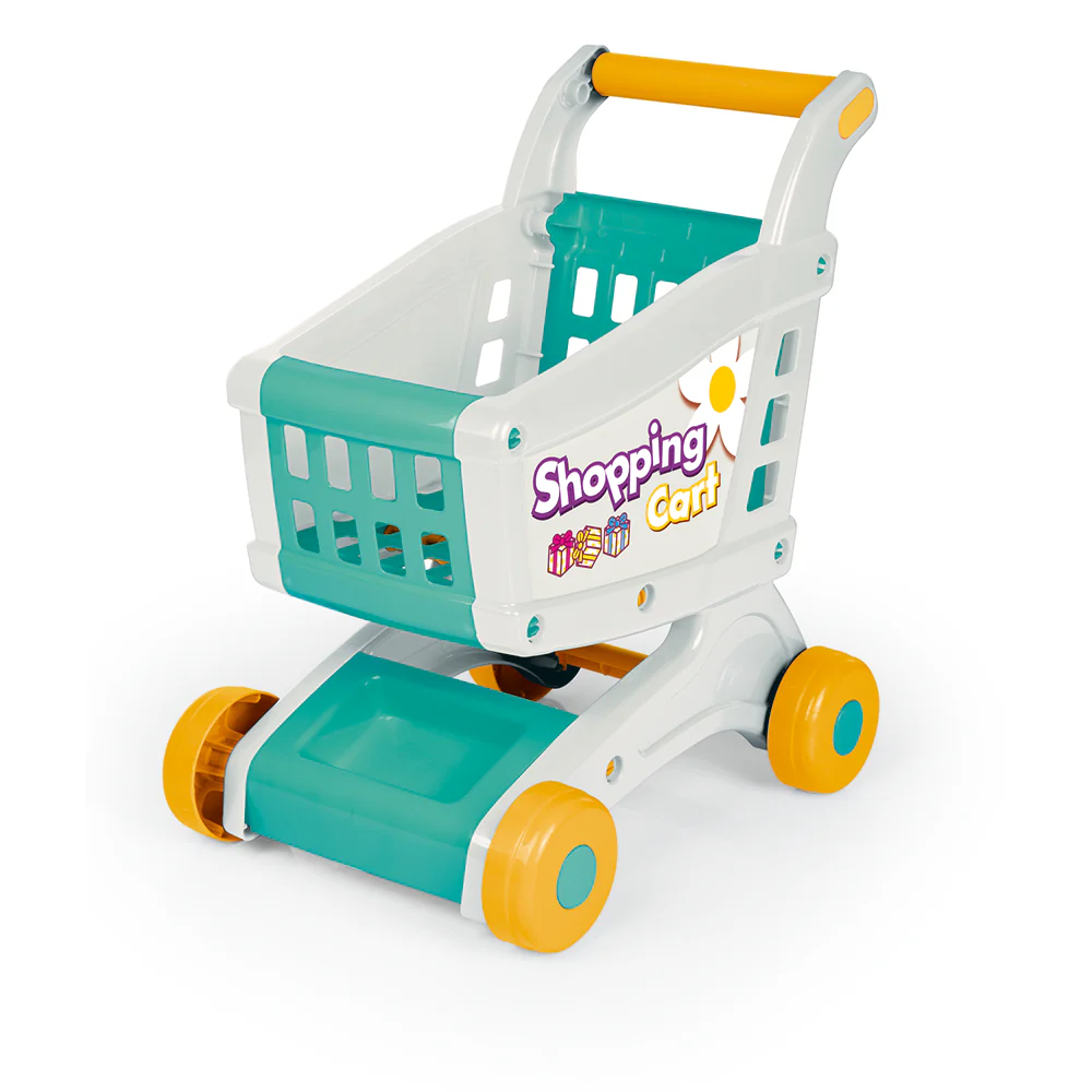Dolu White Shopping Trolley Role Play Toy - Image 2