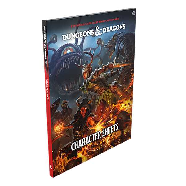 Dungeons & Dragons Character Sheets 2024 - Image 2