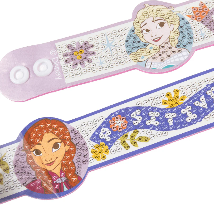Elsa & Anna Crystal Art Friendship Bracelet - Image 4