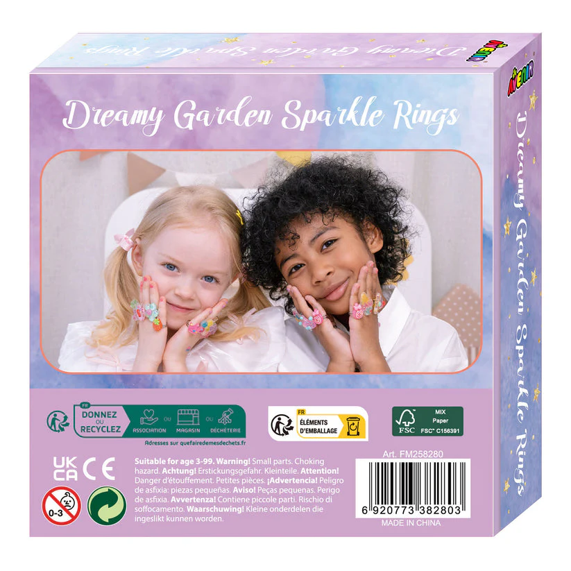 Fancy Me Dreamy Garden Sparkle Rings - Image 5