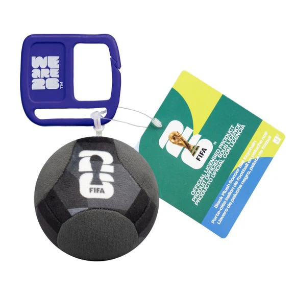 FIFA 3" Plush Soccer Ball Keychain Asst - Image 2