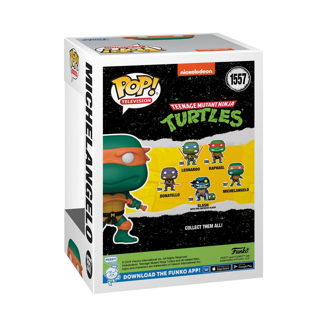 Funko POP! Television: Teenage Mutant Ninja Turtles - Michelangelo - Image 3
