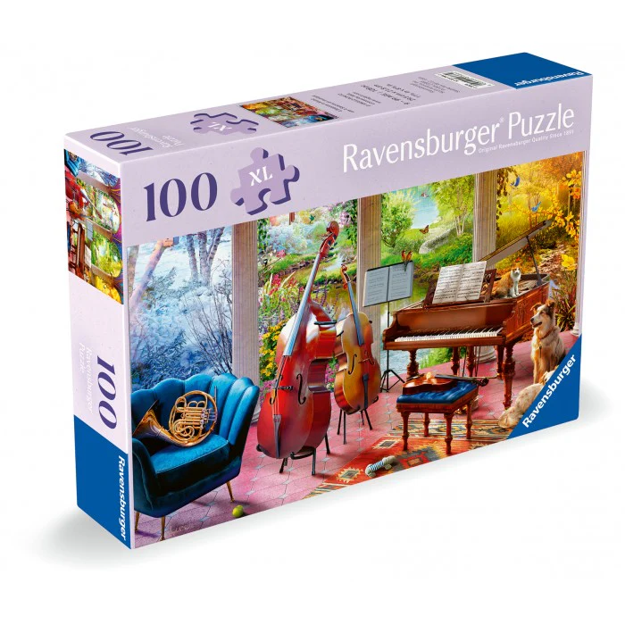 Ravensburger Four Seasons in Music XL 100 Piece Jigsaw Puzzle