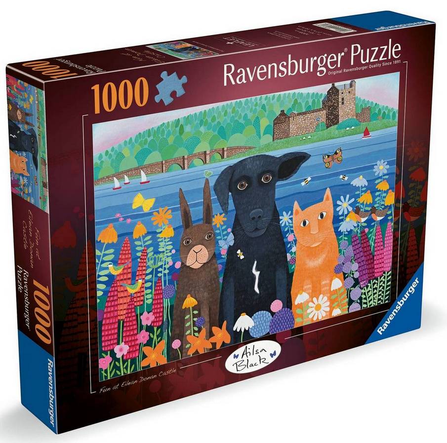 Ravensburger Fun at Eileen Doan Castle 1000 Piece Jigsaw Puzzle