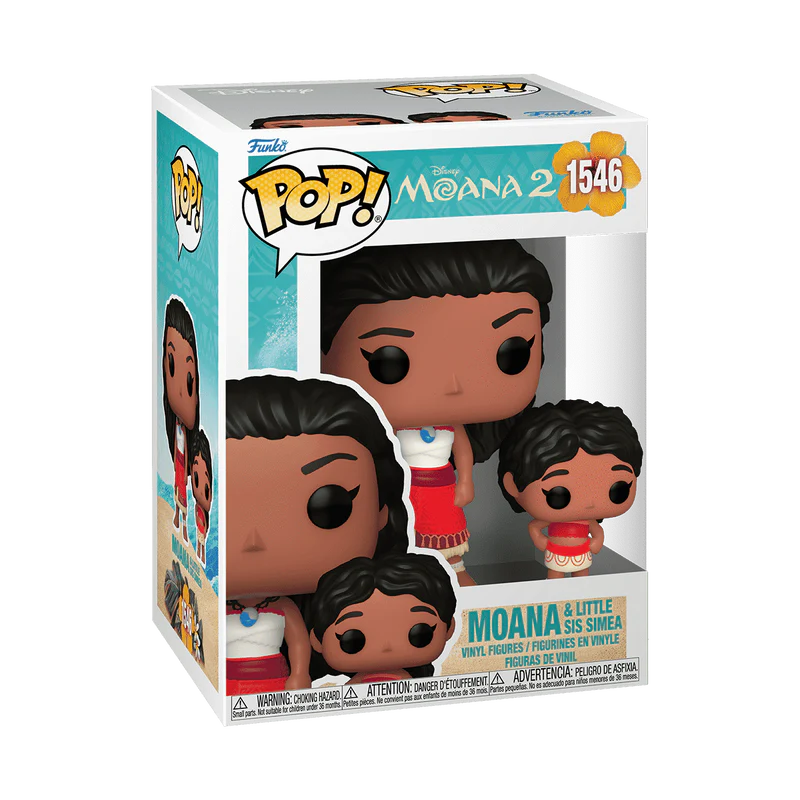Funko POP! Disney Moana 2 - Moana & Little Sis Simea