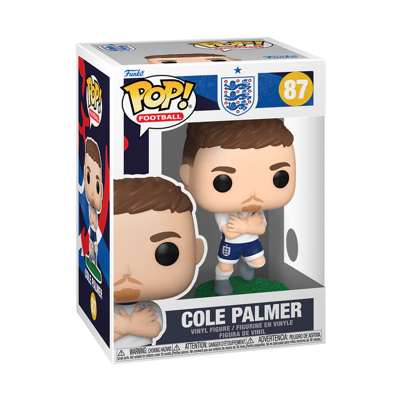 Funko POP Football England Cole Palmer Vinyl Figure