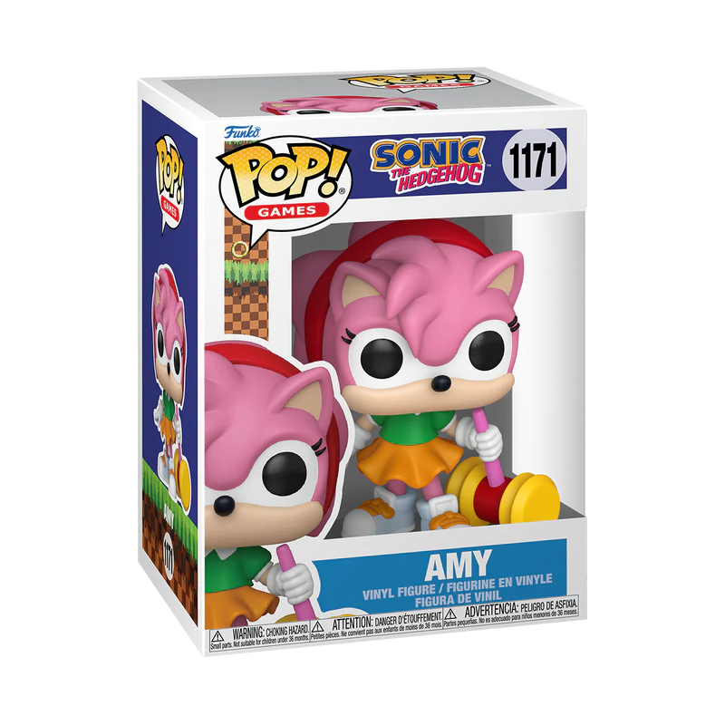 Funko POP! Games: Sonic the Hedgehog - Amy Rose